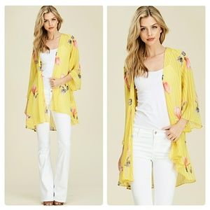 COMING SOON NWT WOVEN KIMONO